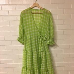 Urban Outfitters Gingham Dress Size M